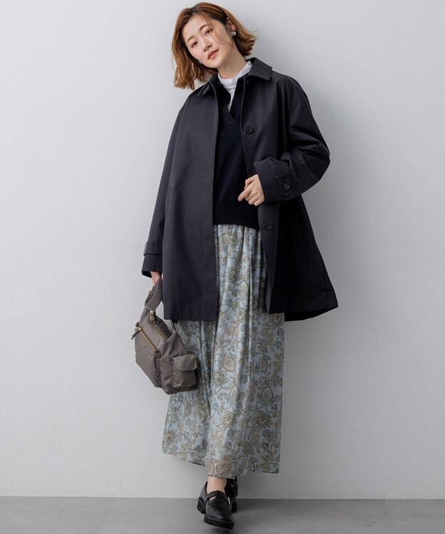 23区 【先行予約】シアーフライス レイヤード タートル カットソー ホワイト系