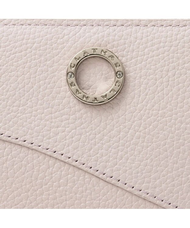 CLATHAS カーラ ラウンド長財布 ラベンダー