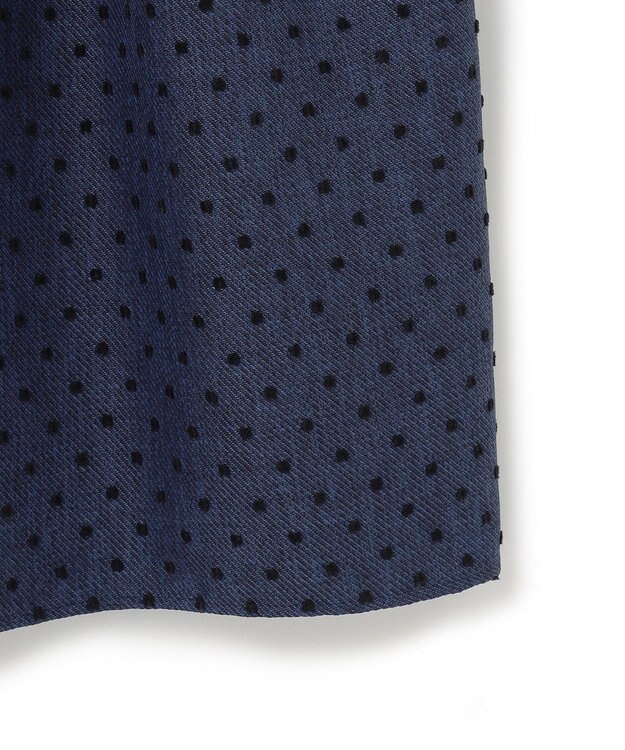 TOCCA 【洗える】NIGHT CURTAIN ドレス ブルー×ドット柄