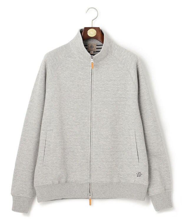 J.PRESS MEN フルジップトラックジャケット ライトグレー系