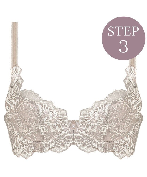 BRADELIS New York 【BRADELIS New York / 育乳STEP3　持ち上げる】　ヴィオラブラ グレージュ