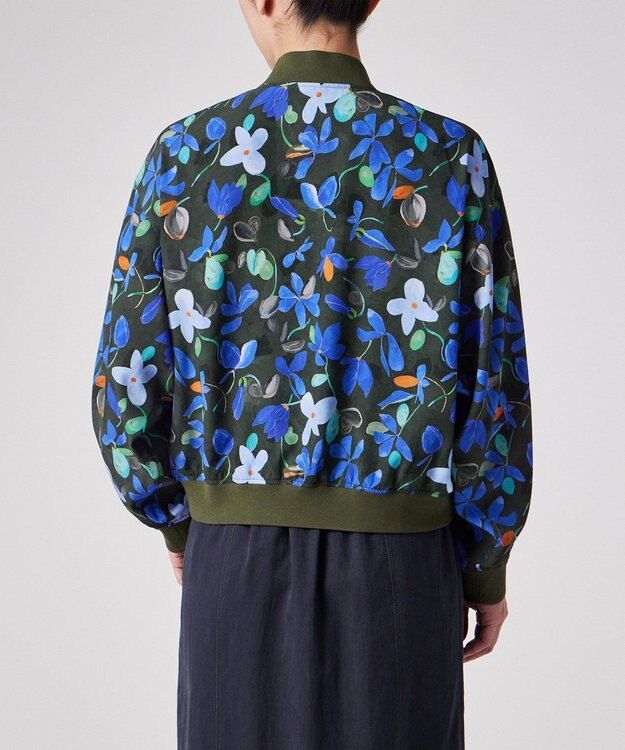 Paul Smith Cyclamen ボマーブルゾン カーキ