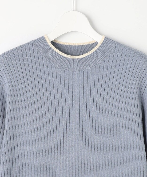 ANY SIS S 【2SET】ニット ボレロ × ワンピース セット ライトブルー×アイボリー