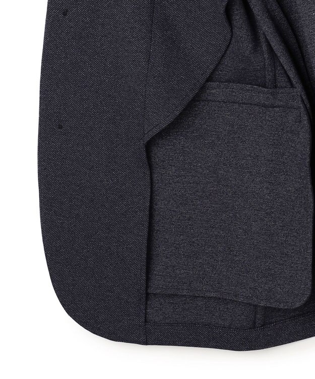 UNFILO MENS コンフォートジャージー ジャケット ネイビー