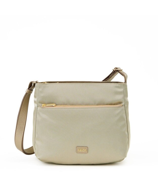 IBIZA プリード　ナイロン　ショルダーバッグ アイボリー
