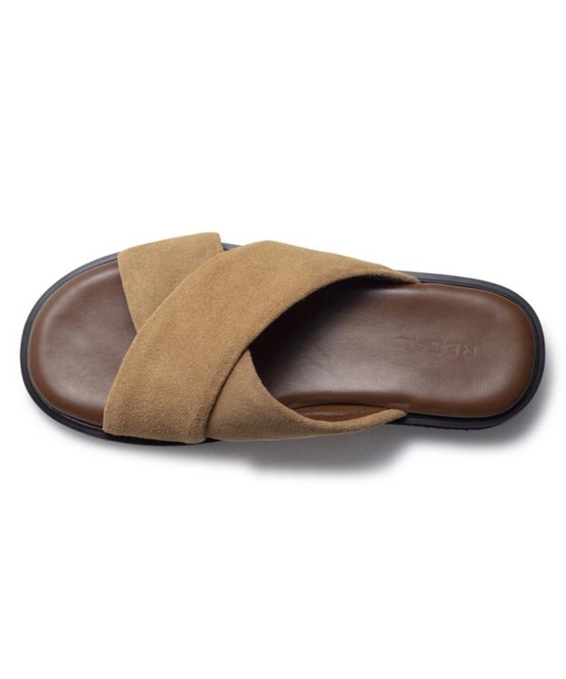 REGAL FOOT COMMUNITY 【リーガルカジュアル】63KL レザーサンダル サンドベージュ