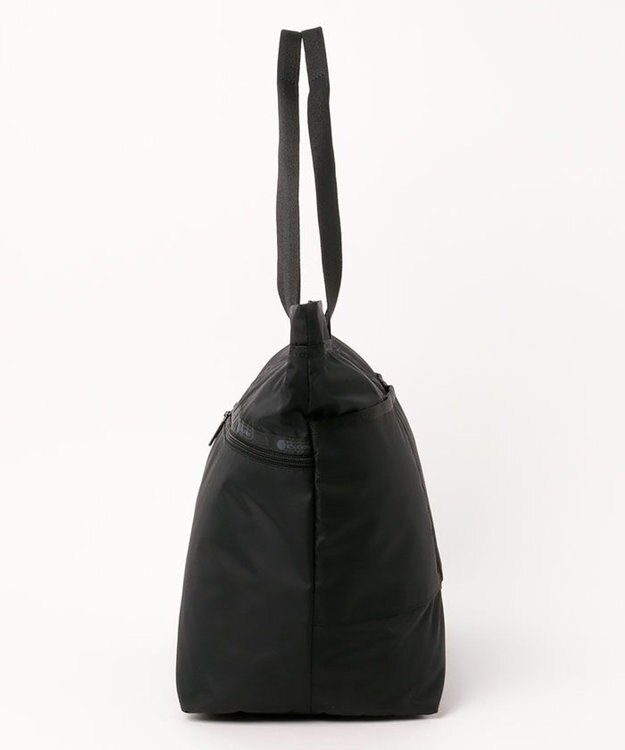 LeSportsac CARLIN ZIP TOP TOTE BAG/リサイクルドブラックJP リサイクルドブラックJP