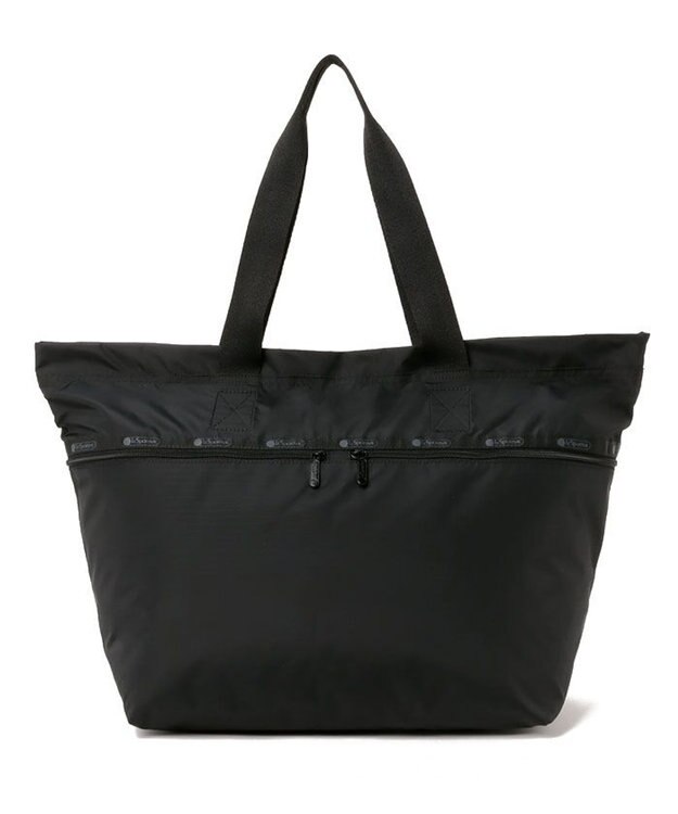 LeSportsac CARLIN ZIP TOP TOTE BAG/リサイクルドブラックJP リサイクルドブラックJP