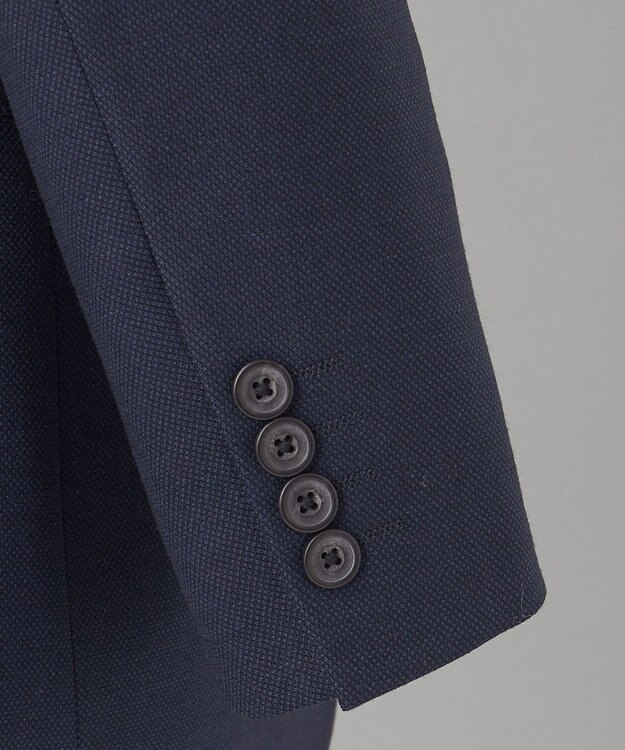 GOTAIRIKU ロングシーズン着用可【横伸度15％/ストレッチ性抜群】タスマニア120ｓスーパーストレッチ スーツ（ネイビー） ネイビー系8