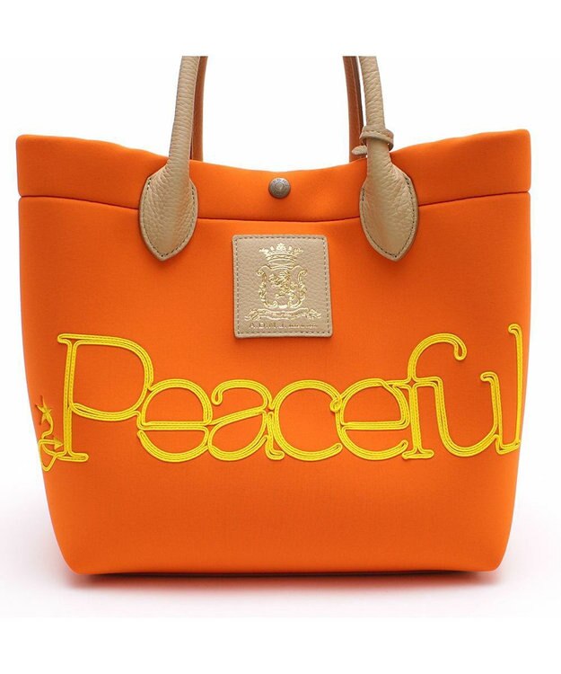 A.D.M.J. 【魔法の様に軽い】マジックライト/コード刺しゅうキューブトート25cm MA/MAOS