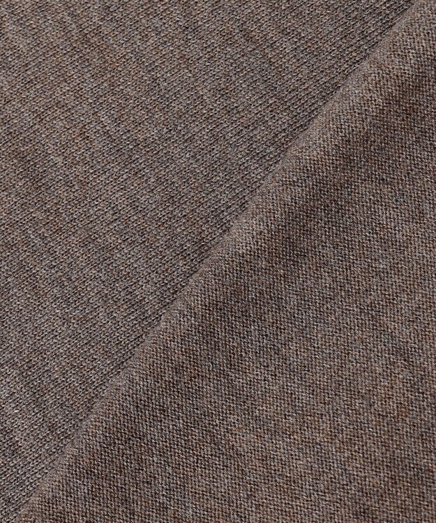 J.PRESS LADIES 【洗える】EASY WOOL チュニック ニット ブラウン系
