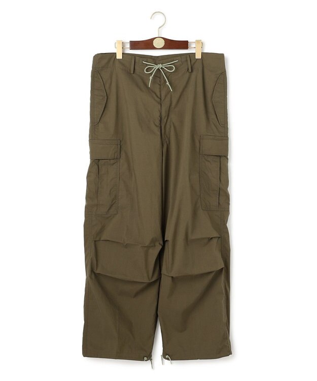 J.PRESS MEN 【J.PRESS ORIGINALS】【UNISEX】Stretch Weather Cloth Easy Cargo Trousers カーキ系