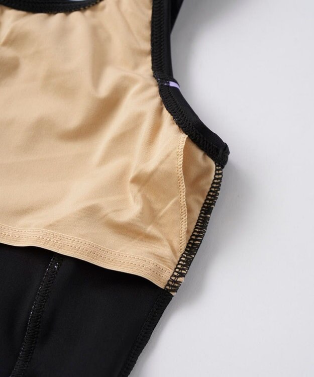 OP／FILA 【FILA】スクール水着Tシャツセット タンキニタイプ パープル