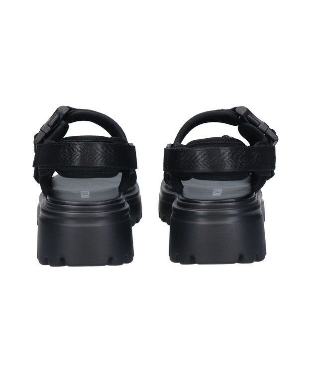 Bridget Birkin 【VINCULUM】厚底スポーツサンダル ブラック
