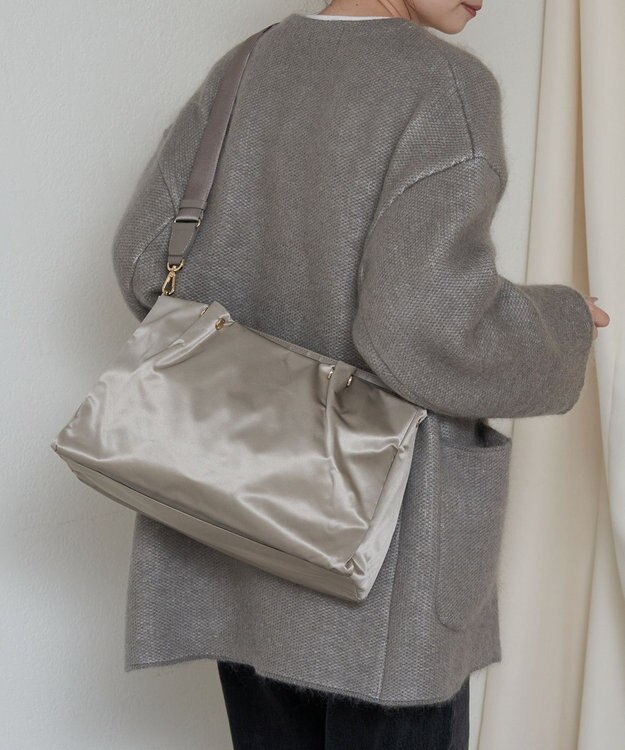 russet ナイロン三層2WAYトートバッグ(CE-1586) Gray