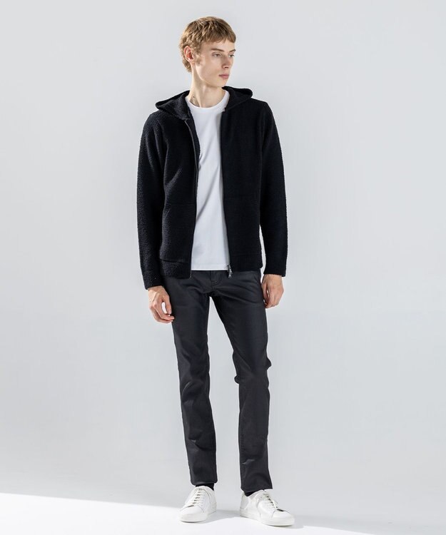 JOSEPH HOMME ハイゲージベアスムース　クルーネック長袖Ｔシャツ ホワイト系