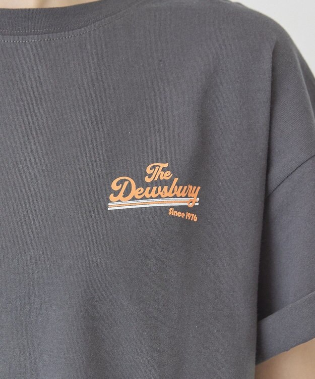 AMERICAN HOLIC サガラ刺繍Ｔシャツ Charcoal Gray