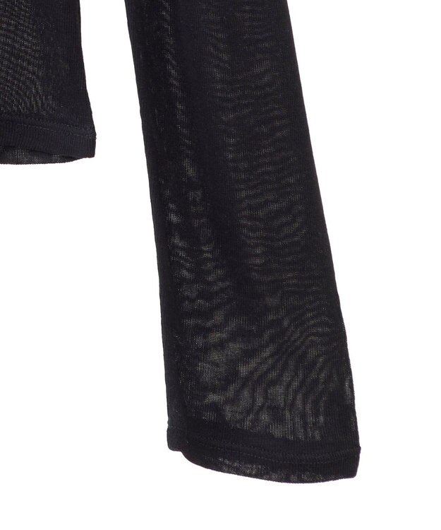 YECCA VECCA クルーネックシアーインナー Black