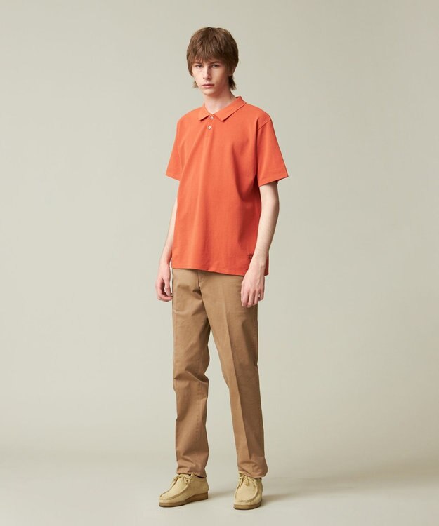 J.PRESS MEN 【WEB限定】カノコポロシャツ オレンジ系