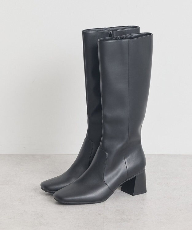 earth music&ecology ＯＲｉｅｎｔａｌ　ＴＲａｆｆｉｃ　ロングブーツ Black