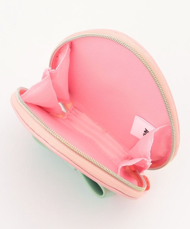 ANY KIDS 【Strawberry Collection】カラビナ付きいちごポーチ ピンク