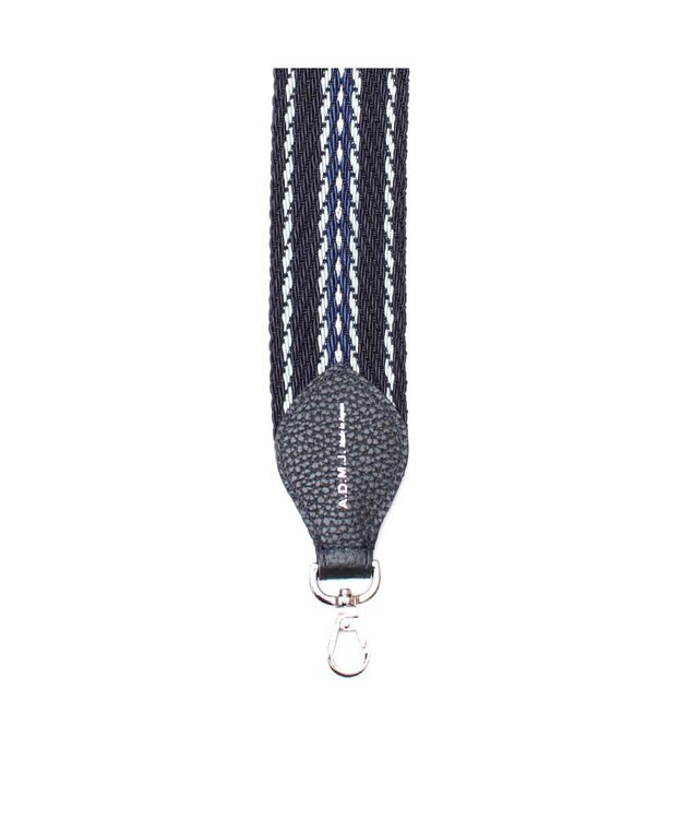A.D.M.J. 【別売り】イタリアンテープショルダーストラップ(レギュラー/107cm) NAVY