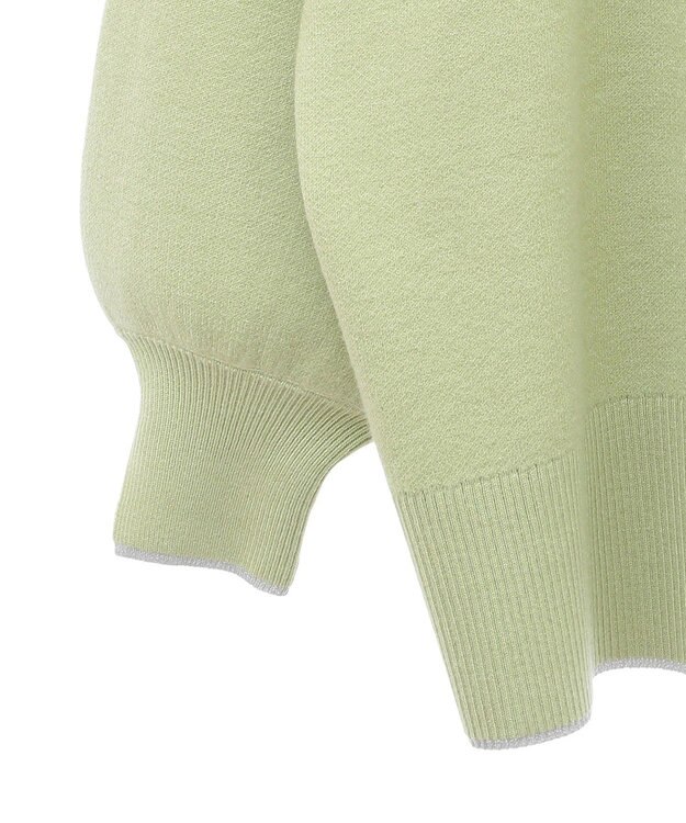 earth music&ecology やわらかタッチチュニック Lime Green