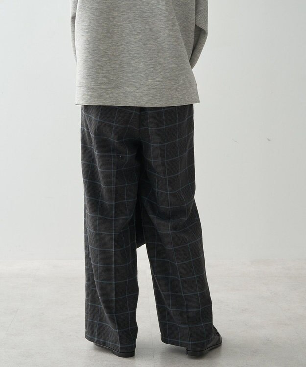 AMERICAN HOLIC ツイードワイドパンツ Check