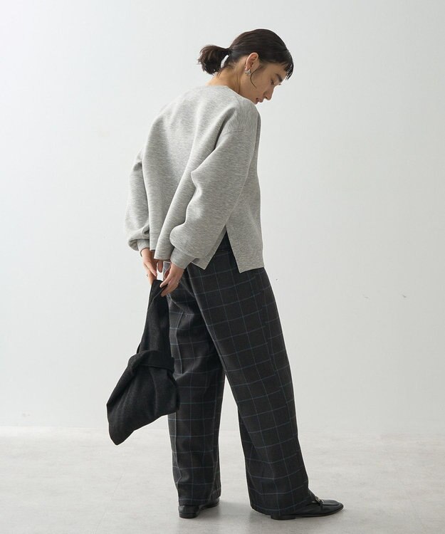 AMERICAN HOLIC ツイードワイドパンツ Check