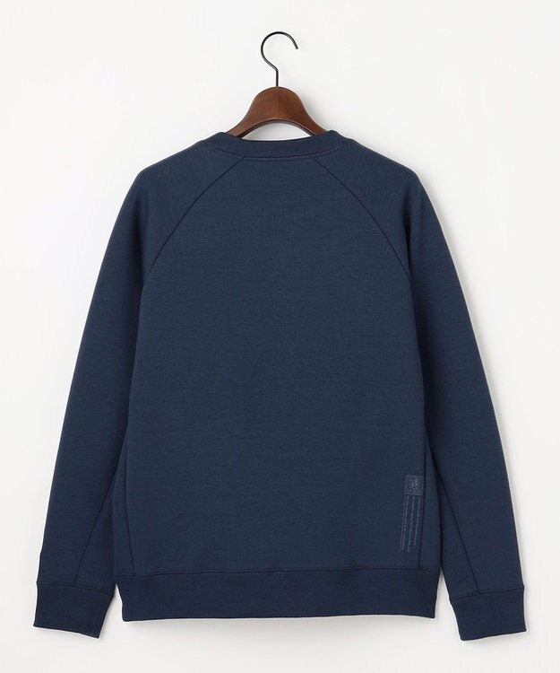 JOSEPH ABBOUD MOUNTAIN 【軽量/ソフト/イージーケア】ソフトダンボールニット プルオーバー ネイビー系