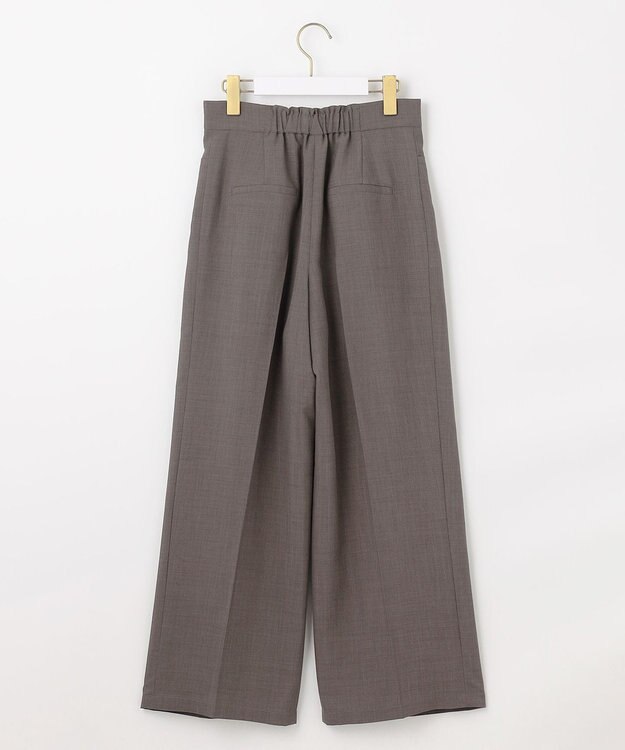 ANY SIS 【接触冷感・速乾・UVカット・洗える】スイートクール ワイドパンツ モカ