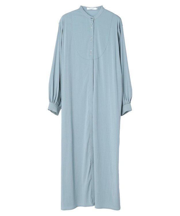 AMERICAN HOLIC バンドカラーバックタックワンピース Sax