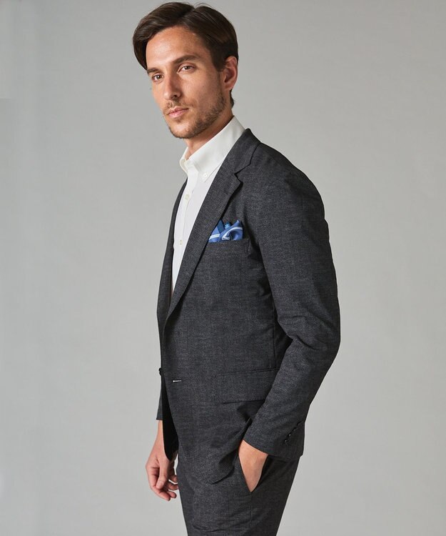 GOTAIRIKU 圧倒的清涼感・８つの機能美【接触冷感/通気性/軽量/撥水…等】クールドッツ セットアップジャケット（24年モデル） グレー系8