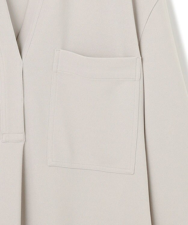 ICB 【WEB限定・洗える】アムンゼンジャージー ワンピース ベージュ系