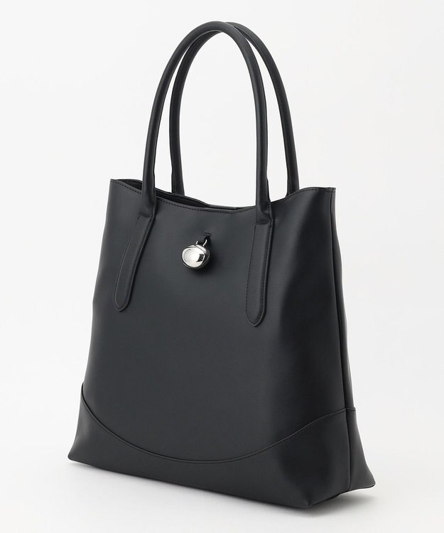 ICB 【A4サイズ収納可】モチーフトートバッグ ブラック系