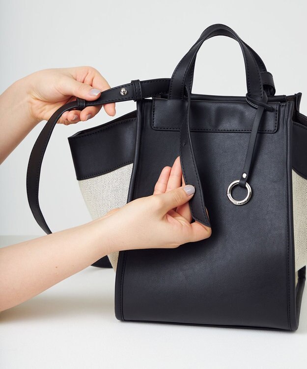 組曲 ４WAYトート バッグ ブラック系