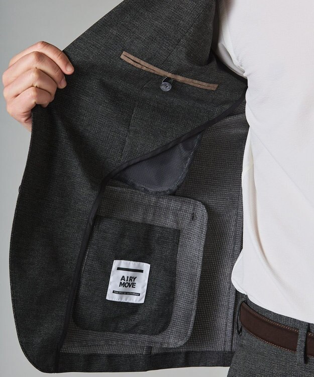 GOTAIRIKU 圧倒的清涼感・８つの機能美【接触冷感/通気性/軽量/撥水…等】クールドッツ セットアップジャケット（24年モデル） グレー系8