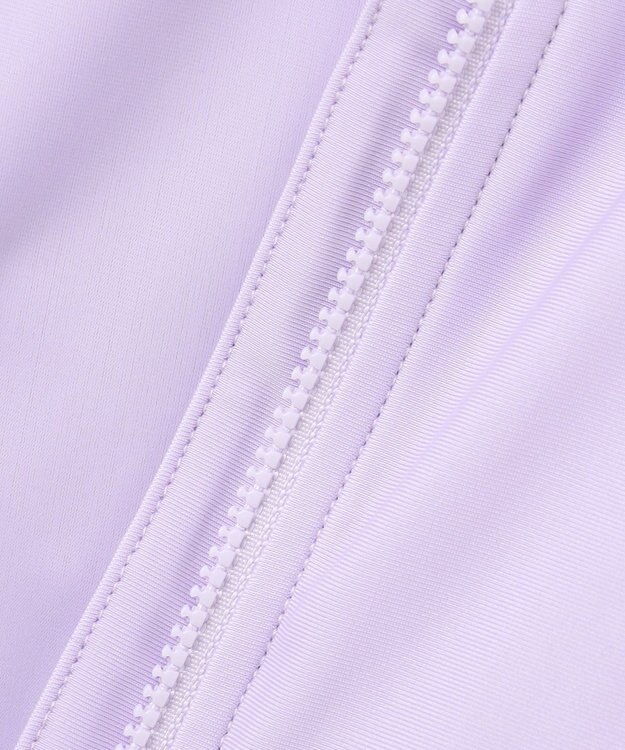 ANY KIDS 裾フリル　ラッシュガード ラベンダー