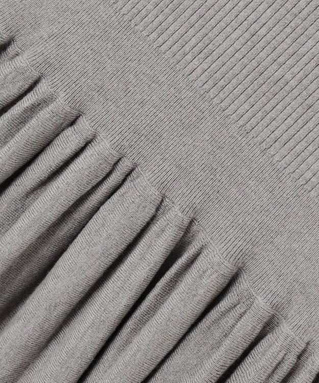 自由区　コットンカシミヤ ニットワンピース　¥27,940 サイズ38 カシミヤ カシミヤ混】フィット＆フレアニットワンピース / #Newans