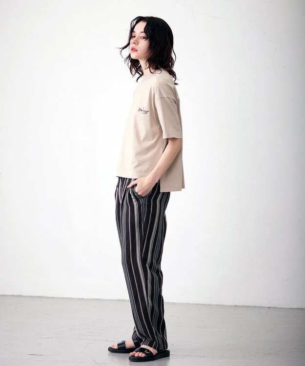 J.PRESS YORK STREET 【WOMEN】ショート丈　プルオーバー ベージュ系