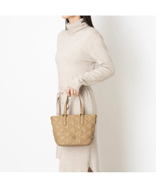 CLATHAS ルトレ 2WAYトートバッグ ベージュ