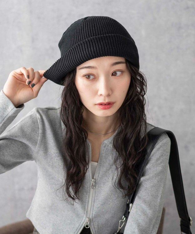 WEGO 【ユニセックス着用ITEM】2wayシングルニットワッチ ブラック