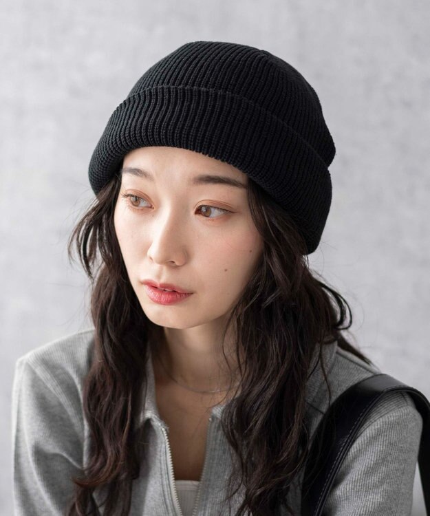 WEGO 【ユニセックス着用ITEM】2wayシングルニットワッチ ブラック