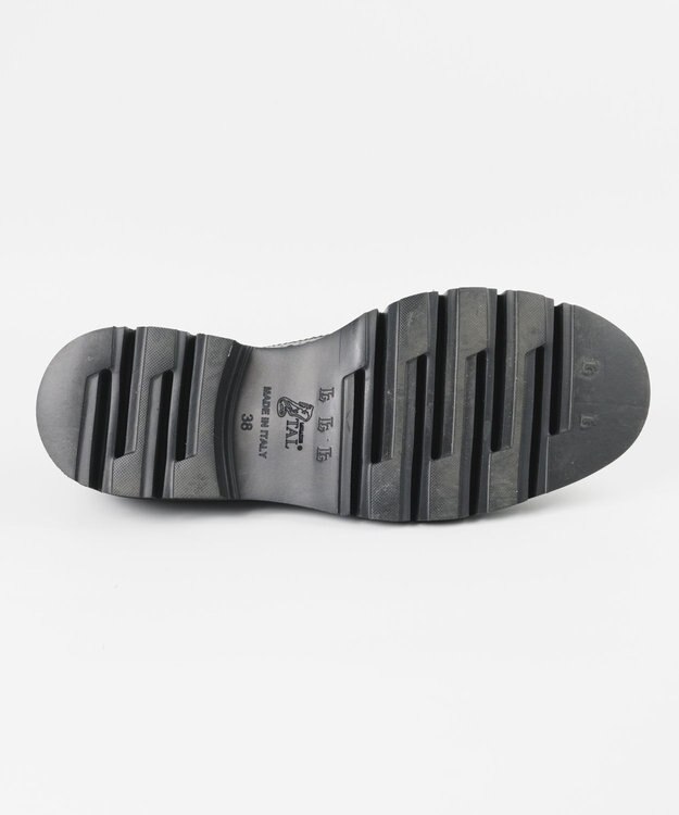 BONTRE 【LucaGrossi/ルカグロッシ】厚底メダリオンタッセルローファー/G961M-UA ブラック