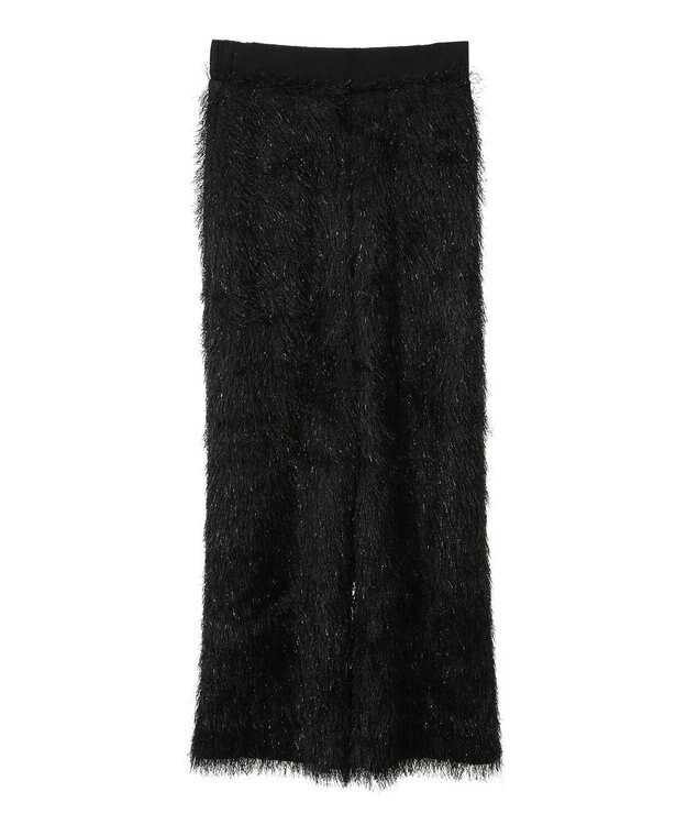 CRAFT STANDARD BOUTIQUE シャギーワイドパンツ Black