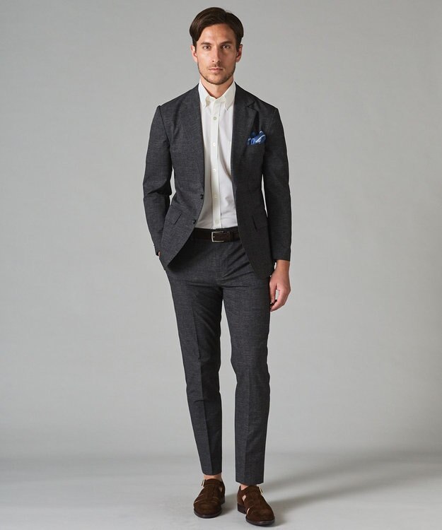 GOTAIRIKU 圧倒的清涼感・８つの機能美【接触冷感/通気性/軽量/撥水…等】クールドッツ セットアップジャケット（24年モデル） グレー系8