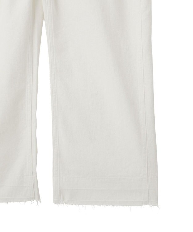 YECCA VECCA 綿麻ツイルサロペット Off White