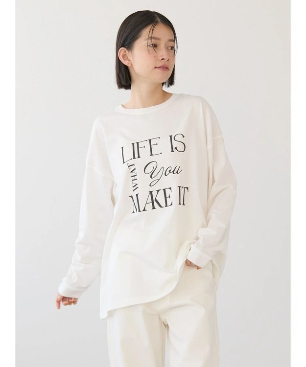 AMERICAN HOLIC Ｌｉｆｅ＆Ｔｉｍｅ　ロゴカットプルオーバー