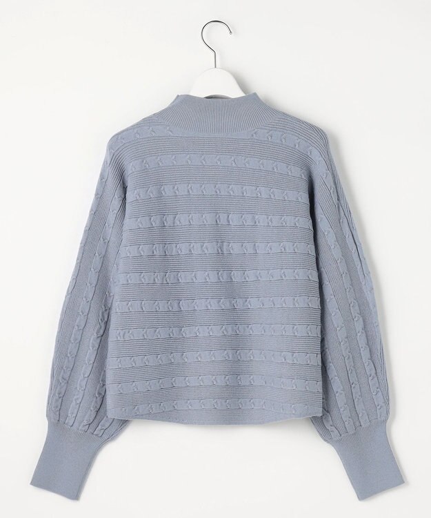 ANY SIS S 【2SET】ニット ボレロ × ワンピース セット ライトブルー×アイボリー