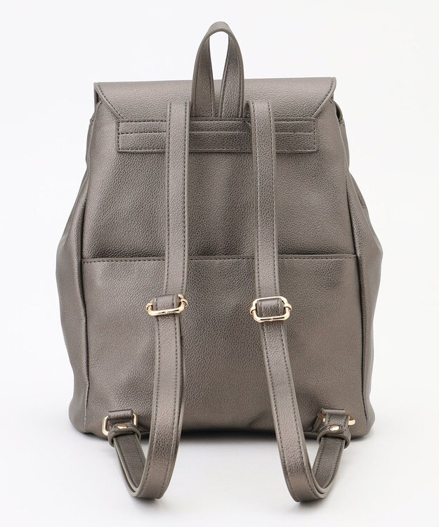 LA BAGAGERIE フロント金具デイリーリュック ガンメタリック